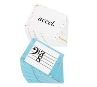 JEWEDECO 80pcs Music Flashcards For Beginners: Music Education Cards - Learning Tool Enhance Musical Theory Knowledge For Piano Violin And More