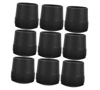 JEWEDECO 9pcs Guitar Stand Foot Pads Non-slip Acoustic Guitar Stand Leg Covers for Display Storage