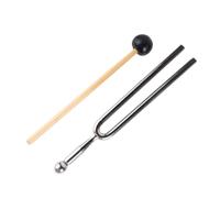 JEWEDECO Accurate a Tuning Fork by Music Instrument Tuner for Violin Viola Nickel Plated Travel Friendly Colorful Tip Random Color