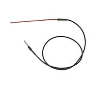 JEWEDECO Acoustic Guitar Bridge Pickup Piezo under Saddle Jack Nut for Guitars Mono Panel Mount Socket