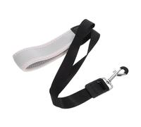 JEWEDECO Adjustable Alto Saxophone Neck Strap Metal Hook Soft Ergonomic Design Gray Color Universal Fit for Soprano and Tenor Saxophones