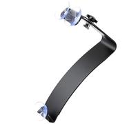 JEWEDECO Adjustable Black 5 Pcs Guitar Leg Support Alloy Eva Acoustic Guitar Accessories Ukulele Support Lightweight Fatigue Reduction for Daily Practice and Performance