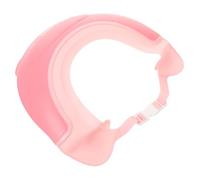 JEWEDECO Adjustable Boys and Girls Shower Cap Water-resistant Pe Material and Ear Protection, Cute Baby Bath Hat for Toddlers and Infants, Hair Washing Shield for Bath Time