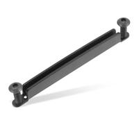 JEWEDECO Adjustable Metal Guitar Bridge Saddle Tool with Fine Workmanship for Acoustic and Adult Guitars for Accurate Action Setup and Musical Instrument Maintenance