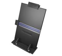 JEWEDECO Adjustable Position Clip Copy Holder Desktop Document Book Holder Portable Abs Iron Plastic Reading Stand Helps Avoid Neck for Dorm Library Newspaper Magazines