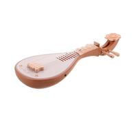 JEWEDECO Authentic Chinese Pipa Traditional String Instrument with Realistic Playability for School Plays Family Gatherings and Photo Props Educational Musical Instrument
