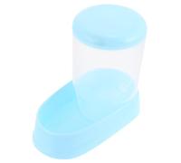 JEWEDECO Automatic Hamster Feeder and Guinea Pig Food Dispenser with Anti-turning Design, Plastic Material, Easy to Assemble, for Small Pet Feeding and Cage Accessories