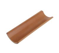 JEWEDECO Bamboo Rolling Pin Holder for Dough Roller and Baking Accessories with Concave Anti-roll Design Space-saving Kitchen Utensil Organizer for Baking and Pizza Preparation