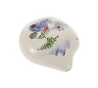 JEWEDECO Beginner Cartoon Ocarina Ceramic Alto Key Wind Instrument Creative Music Toy for Adults and Boys and Girls