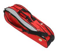 JEWEDECO Big Badminton Bag 4-6 Rackets Nylon Racket Organizer