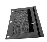 JEWEDECO Binder Pouch Binder Bag Pencil Pouch Oxford Cloth Binder File Pouch Blinder Pocket for Office