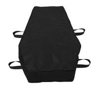 JEWEDECO Black Coffin Shaped Pet Burial Bag Small Pets Cat Protective Nonwoven Fabric Unique Sealing Technology Elegant Look Dignified Design Memorial Services Cremation