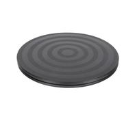 JEWEDECO Bonsai Turntable Flower Arrangement Turntable 12 Inch round Abs Smooth Material Solid Rotating Core Simple Structure Design Indoor Plant Display