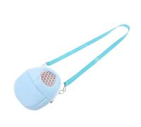 JEWEDECO Breathable Sponge Bag Shoulder with Hamster Strap Carrier Soft Lining Small Travel Pouch Pet for Hamster, Guinea Pig, and Chinchilla Outings