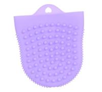 JEWEDECO Brush Different of Gentle Density for Salient Points Sizes and Silicone Manual Cleaning Glove Shape with Removal and Deep Exfoliation Care Facial Makeup Suitable for Sensitive Skin
