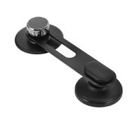JEWEDECO Car Phone Holder Mount Aluminum Alloy Retractable Rotatable Dashboard Cradle with Suspended Base for Vehicle Navigation Compatible with Various Smartphones
