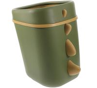 JEWEDECO Cartoon Dinosaur Trash Bin for Boys and Home Office and Kitchen Easy to Throw Large Capacity Plastic Wastebasket