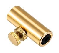 JEWEDECO Cello Wolf Note Mute in Golden Copper for Cello Accessories, Suppress Vibration and Sound Quality Nut and Screw for Sessions