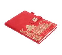 JEWEDECO Chinese Notebook Buckle Daily Planner Notepad Business Notepad for Schedule Recording Aesthetic Journal for Office School Home