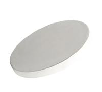 JEWEDECO Clay Sculpture Board Clay Disc Base for Pottery and Ceramics White Plaster Material Minimizes Risk of Deformation Suitable for Beginners and Pottery Enthusiasts in Sculpting