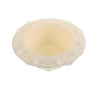 JEWEDECO Concrete Flower Pot Mold, Reusable Flowerpot Mould for DIY Cement Casting, Plastic, Rectangular, Beige, for Bonsai and Succulents, Garden Decoration and Indoor Use