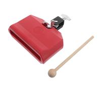 JEWEDECO Cowbell Mallet Mounting Bracket Latin Percussion Instruments Educational Toy Musical Instrument