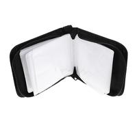 JEWEDECO Cute Cd Case Holder Cd Binder for Car Organizer Book Case DVD Holder for Car Storage