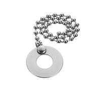 JEWEDECO Cymbal Chain Aluminum Alloy Drum Extension Chain for Enhanced Sustain Easy Installation Suitable for Ride and Crash Cymbals