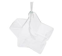 JEWEDECO Decorative Glass Kerosene Lamp for Desktop Use with Good Light Transmission and Collection Value, Modern Nordic Style Household Oil Lamp Ornament for Photography and Home