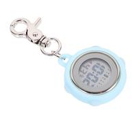 JEWEDECO Digital Clip Pocket Watch with Large Screen Detachable Design Practical Hanging Stopwatch for Students and Nurses Blue Fob Watch for Women Mothers Day