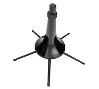 JEWEDECO Display Rack Metal Clarinet Stand Musical Instrument Holder for Displaying Trumpet Oboe in Music