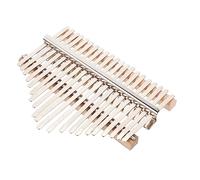 JEWEDECO Diy Kalimba Kit Thumb Piano Accessories Craft Musical Instrument Keys for Home Decor and Assembly