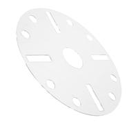 JEWEDECO DIY Scribing Woodworking, Cutting for Making Clock Acrylic Dial Template with Precision Marking Guide Reusable Round Router Pattern Stencil Seamless
