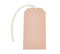 JEWEDECO Double-sided Pu Leather Earring Display Stand for Jewellery Organiser, Easy to Clean and Stable Earring Card Holder with Compact Design, for Small Spaces and Homes
