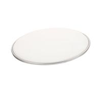 JEWEDECO Drum Skin Replacement Made of Aluminium Mesh Cloth round White Easy to Store and Never Lose Shape for Percussion Drums Suitable for Silent Practice and Musical Instrument Parts