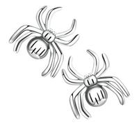 JEWEDECO Earring Spider Small Earrings Craftsmanship 925 Silver Comfortable Lightweight Studs for Women Daily Life Valentine's Day