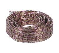 JEWEDECO Elastic Copper Mesh Wire for Jewelry Making with High Elasticity and Easy to Cut Features, for DIY Projects and Crafting Bracelets and Earrings