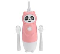 JEWEDECO Electric Toothbrush with Soft Supple Bristles, Waterproof Ipx7 Design, Powered by 1 AAA Battery (not Included), Suitable and Teeth and Gums Cleaning, Pink
