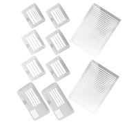 JEWEDECO Envelope Address Guide Template for Letter Writing and Invitations, Pp Material with Spacing Line Ruler to Calligraphy and Enhance Writing Skills, White