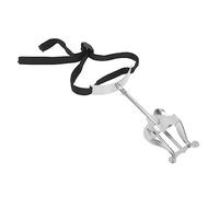 JEWEDECO Euphonium Marching Music Score Clip Brass-wind Instrument Holder with Adjustable Slide Portable Tenor Horn Music Stand for Performance