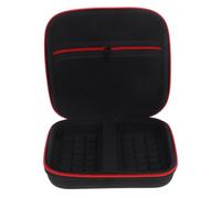 JEWEDECO External DVD Drive Hard Shell Carrying Case with Eva Shockproof Protection, Zipper Storage Pouch for Portable Laptop Optical Drive, Travel Carry Bag for Data Cables and USB