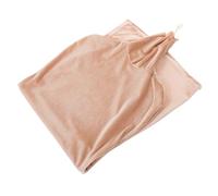 JEWEDECO Female Mannequin Velour Upper Body Cover Replacement Cloth for Dress Display Model Half Body Fabric Cover Skin Tone Velvet Suitable for Retail Store Fixtures