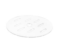 JEWEDECO Fish Tank Cover Acrylic Aquarium Cover Escape-proof Top Lid Acrylic round Fish Tanks and Ceramic Basins and Prevents Pets Coming