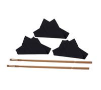JEWEDECO Flute Cleaning Rod and Cloth for Flute Cleaning Tools Includes Rods and Cloths for Maintenance