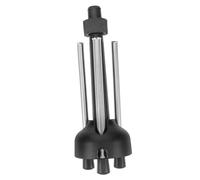 JEWEDECO Foldable Clarinet Stand Portable Flute Holder for Wind Instrument Musicians Use in Practice Sessions