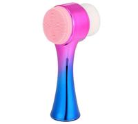 JEWEDECO Gradient Dual-sided Silicone Face Brush for Manual Skin Cleansing for Facial Care Routine