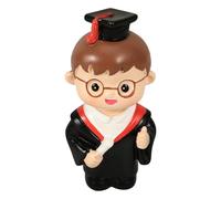 JEWEDECO Graduation Fun and for Topper Resin Muffins Figurine Cake Lovely Mini Decoration Appearance Decorative Ornaments Desserts Home Baking and Party