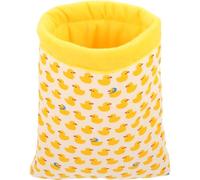 JEWEDECO Guinea Pig Nest Small Animal Cotton Sleep Pouch Hamster Warm Bed Fleece Lining Pet for Sugar Glider Hedgehog Winter Use