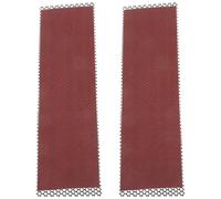 JEWEDECO Hamster Running Wheel Nail Trimming Strips 2 Sets with Abrasive Paper for Exercise and Scratch Resistance for Suitable for Pet Sports and Small Animals