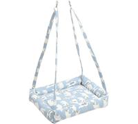 JEWEDECO Hanging Swing Hammock for Small Animal Guinea Pig Comfortable Rabbit Bed Washable Pee Pad for Bunny Hammocks and Chinchilla Hanging Bed in Cage
